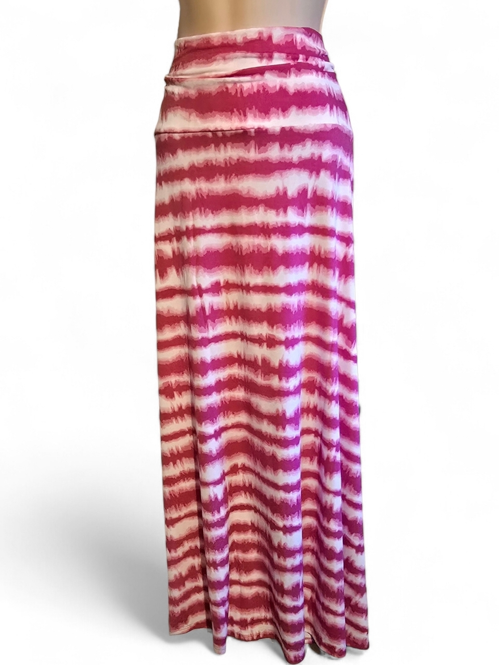 LuLaRoe Pink Tie Dye Maxi Skirt NWT XL